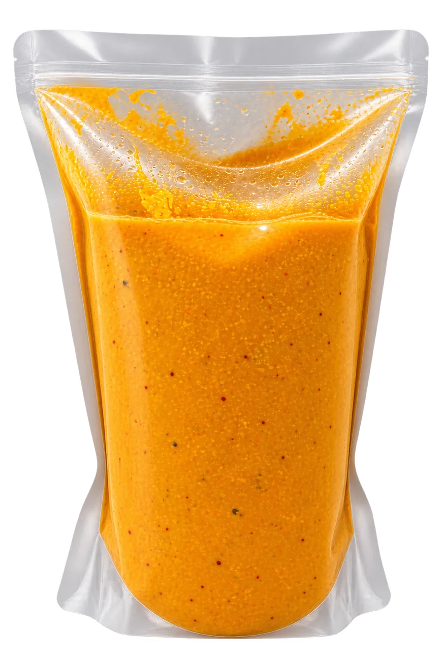 Túi nước chấm Luji 350ml màu cam